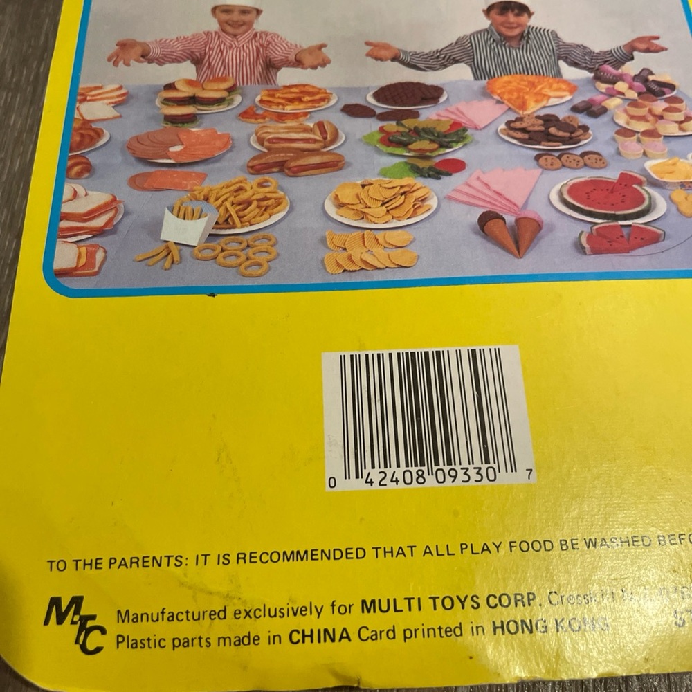 The Food Factory Cookin With Mom Potato Chips SEALED 1987 - Picture 5 of 5